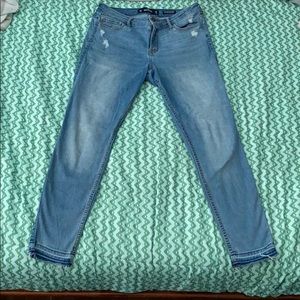 Light Wash Skinny Jeans